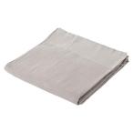 西川リビング フラットシーツ グレー シングル PO-11 2245-00090