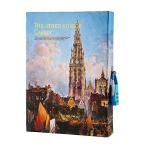 COOLTHICK 日記帳 手帳 メモ帳 鍵付きノート ロック ビジネス レトロ 洋風 (D)