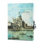 COOLTHICK 日記帳 手帳 メモ帳 鍵付きノート ロック ビジネス レトロ 洋風 (E)