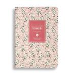 (pont du monde）手帳 日記帳 スケジュール帳 ノート 花柄 かわいい オシャレ おしゃれ 可愛い (桜)