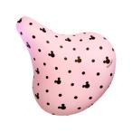 aile(エール) WD-009ディズニーのびーるチャリCAP BIG シートカバー ピンク×ブラウン