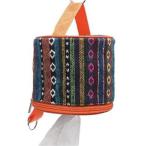 m-stone トイレットペーパー ホルダー ロールペーパーホルダー 柄 アウトドア キャンプ (エスニック)