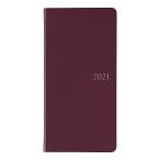 ほぼ日手帳 2021 weeks ファインクラシック/ワインレッド 4月始まり 週間手帳 b6変形