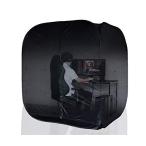 在宅ワークテント テレワークテント 高さ180cmのビッグサイズ 折り畳みテント 160cm×160cm×180cm ワンタッチテント