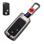 [LETINGFAR] чехол для ключей Honda для "умный" ключ кейс ключ покрытие 2 кнопка цинк сплав силикон Honda особый дизайн HONDA Step WGN 