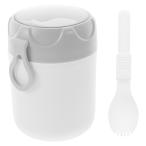 NUOLUX スープジャー レンジ対応 スープカップ 500ml 大容量 スープジャー ランチジャー スープ 容器 弁当箱 スープ容器 コンテナ 蓋付