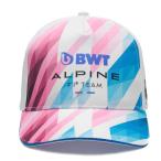 2024 アルピーヌ F1 チーム キャップ ホワイト 白 帽子 公式 オフィシャル kappa BWT Alpine