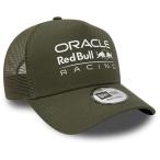 2023 オラクル レッドブル レーシング オフィシャル NEW ERA シーズナル トラッカー キャップ 帽子 オリーブ グリーン RedBull F1