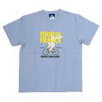 ミシュラン オフィシャル Michelin Ver2 ツール・ド・フランス Tシャツ / アッシド ブルー ビバンダム