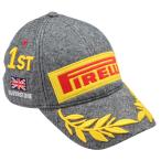 2024年 PIRELLI ピレリ F1 イギリスGP シルバーストーン 1st ポディウム キャップ ウィナー ルイス ハミルトン