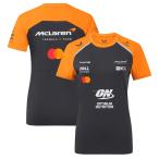 レディース 2025 マクラーレン F1 チーム Tシャツ グレー 女性用