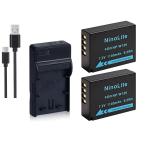 USB充電器とバッテリー2個セット DC12