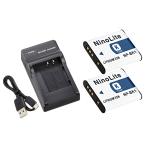 USB充電器とバッテリー2個セット DC16