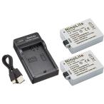 USB充電器とバッテリー2個セット DC27