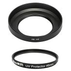 2 позиций комплект HN-40 сменный линзы капот Nikon Z DX 16-50mm f/3.5-6.3 VR для .UV фильтр 46mm. комплект 