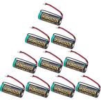 10 шт. комплект SH284552520 CR17450E-R(3V) CR17450E-R-CN23 CR-AG(3V) соответствует C25P большая вместимость lithium батарейка сменный огонь сигнал тревоги контейнер SH28455 и т.п. для замены 