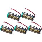 5 шт. комплект SH284552520 CR17450E-R(3V) CR17450E-R-CN23 CR-AG(3V) соответствует C25P большая вместимость lithium батарейка сменный огонь сигнал тревоги контейнер SH28455 и т.п. для замены 