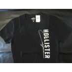 ショッピングホリスター 本物正規◆ホリスター◆Tシャツ アップリケ 0367-900■黒■新品/綿100％ HOLLISTER