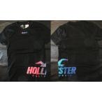 ショッピングホリスター 本物正規◆ホリスター◆Tシャツ 吸湿速乾■黒■新品 0911-900 HOLLISTER