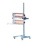 【会社様・事業所様 限定】 大都産業 2灯式 カーボンクイックヒーター CQH600-2B2H / 200V モデル