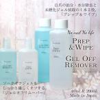 ジェルネイル  国産 プレップ&ワイプ ジェルオフリムーバー 60ml 2本セット販売 #1