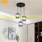 ショッピングシャンデリア シャンデリア カフェ風 3灯 シーリングライト ガラス工芸 リビング ペンダントライト 北欧 間接照明 天井照明 ダイニング 工事必要 おしゃれ