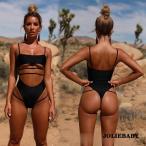  бикини женский ero купальный костюм ero бикини non тросик раздельный одноцветный выставить ero кожа 