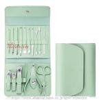  маникюр комплект уход за ногтями кусачки для ногтей комплект 16 позиций комплект рука пара коготь полировальный из нержавеющей стали многофункциональный мобильный удобный специальный место хранения с футляром для мужчин и женщин антикоррозийный .. уход за ногтями комплект 