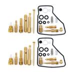  мембрана карбюратор ремонт комплект Magna 250 MC29 VT250 капитальный ремонт OH float прокладка прокладка float клапан(лампа) ремонт 