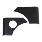 リア コーナーガード 左右セット スズキ ジムニー SJ30 JA71 JA11 マットブラック 軽量 後付け プロテクター カスタム