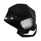  мотоцикл head обтекатель фар EU маска off-road мотокросс Dirt Bike (Кроссвый Мотоцикл) Yamaha Honda Kawasaki . для нового товара HI LOW переключатель 12V