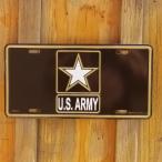 U.S.Army アメリカ アーミー  ロゴ ミリタリープレート ライセンスプレート