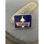  милитари значок U.S.Navy TOPGUN темно-синий верх gun Logo . глава квадратное вооруженные силы США официальный лицензия TOP GUN булавка bachi
