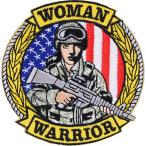  милитари нашивка patch U.S.Army WOOMAN WARRIOR