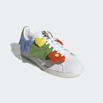 アディダス×メルティング サッドネス スーパースター コラボ ホワイト スニーカー 花 adidas × MELTING SADNESS SUPERSTAR WHITE flour GZ2662
