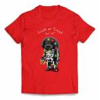 キッズTシャツ半袖ブラックプードル...