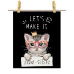 [ кошка ..,.. глаз ..] открытка by Fox Republic