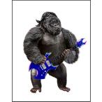 [ Gorilla * гитара * гитара список * блокировка ] открытка 