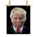 ポスター A2 アメリカ 大統領 ロボットになったドナルド トランプ by Fox Republic