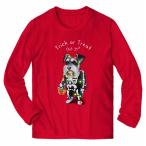 メンズTシャツ長袖スコティッシュテ...