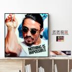 �|�b�v�A�[�g�p�l�� �C���e���A �A�[�g �|�X�^�[ �G SALT BAE ���U�肨������ �L�[�^�^�b�g �V�e�B�P�b�g S�T�C�Y ���[