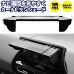【ナビの見にくさを改善!】 カーナビシェード ナビシェード ナビ用 日よけ ナビ用シェード ナビ用バイザー スライド伸縮式 日差しガード シェード テープ固定