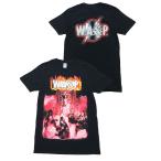 バンドTシャツ W.A.S.P /FIRST ALBUM　ワスプ　ヘヴィメタル ブラッキー・ローレンス　80'S　ロックTEE　LAメタル