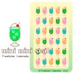 [16599] крем soda [ Mini Mini select ] блокнот наклейка 