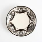 一里塚本業窯 瀬戸 馬の目五寸皿 中