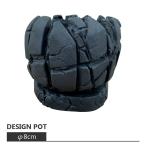  цветочный горшок * модный * терракота античный pot CC353-080-BK 2.5 номер (8cm)