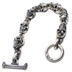 ショッピングスカル ガボラトリー/ガボール (GABORATORY)オールスカルリンクブレスレット(7スカルリンクス)