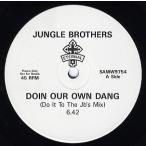 【レコード】JUNGLE BROTHERS - DOIN' OUR OWN DANG-REMIX (GEM) 12" UK 1990年リリース