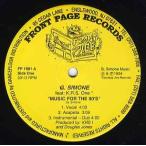 【レコード】G. SIMONE feat KRS-One - MUSIC FOR THE 90'S / I KNOW, YOU KNOW 12" US 1994年リリース