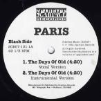 【レコード】PARIS - THE DAYS OF OLD (PROMO) 12" US 1992年リリース